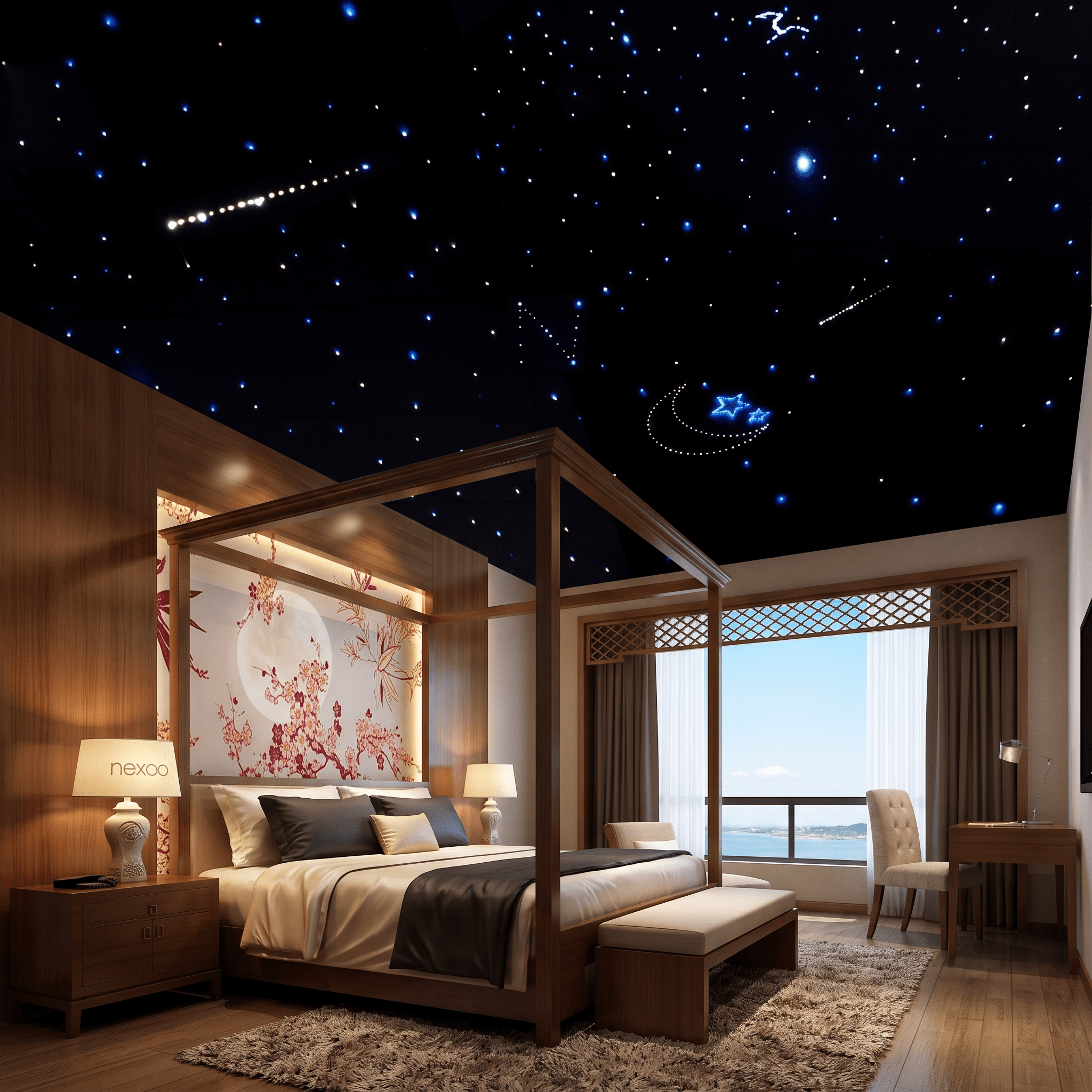 Custom Starlight Ceilings for Bedrooms